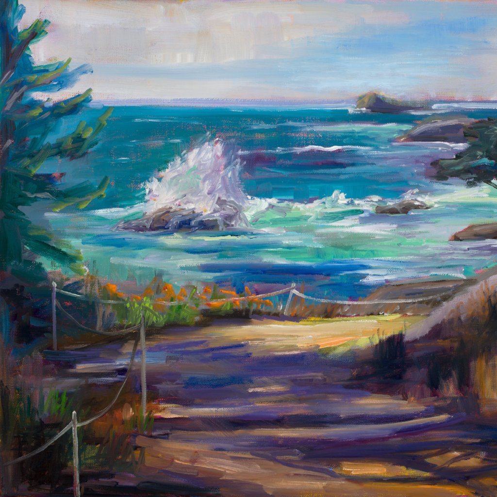 Call of the West by Marie Massey, Oil on Canvas