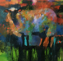 “Sheep 1” By Nick Stamas, Oil on Canvas