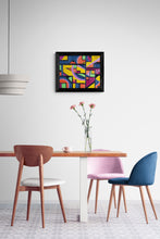 "Homage to Mondrian" by Kitrick Short, Oil on Canvas