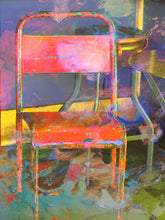 “Sit With Me” By Carol Levin, Printed on Metallic Paper & Acrylic