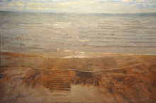 Sparkling Ripples by Joe Sampson, Oil on Canvas Stretched on Wood Panel with Resin