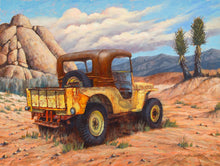 "Offroad" by Terry Houseworth, Oil on Panel