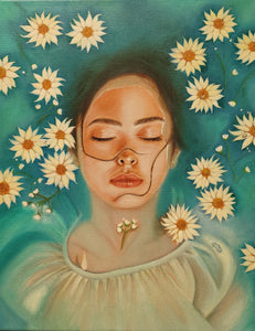 "Elysia" by Talin Piri, Oil on Canvas