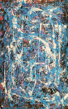 "BLUE RASPBERRIES" by Kepher, Acrylic on Canvas