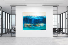 Love Is Like The Ocean by Jud Keresztesi, Acrylic on Canvas
