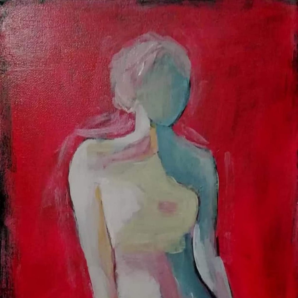 Woman by Ljupka Mitic-Madic, Acrylic on Canvas