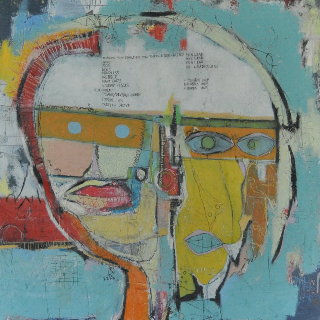 Identity Crisis by Tony Butler, Mixed Media on Canvas