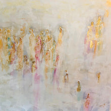 Ascending (Soul Series) by Lori Burke, Mixed Media on Canvas