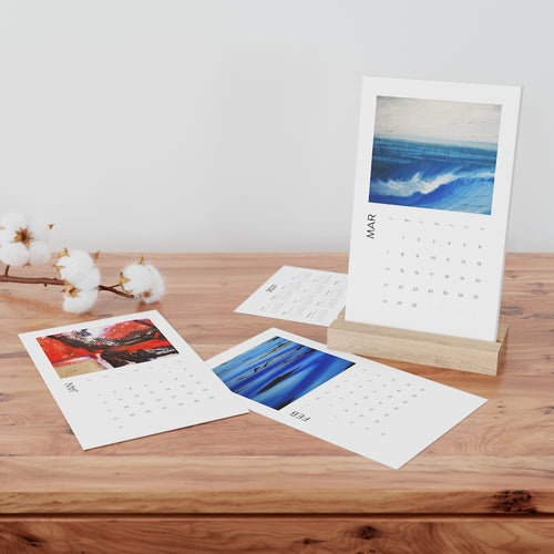 Laguna Art Vertical Desk Calendar