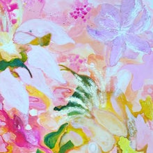 "Flowers of Elysium" by Leilani Euphrosyne, Acrylic on Canvas
