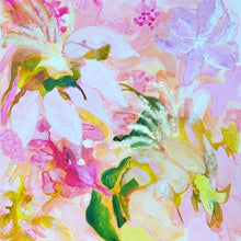 "Flowers of Elysium" by Leilani Euphrosyne, Acrylic on Canvas