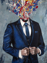 “Bottled Up” By Ryan Brandimore, Acrylic on Canvas