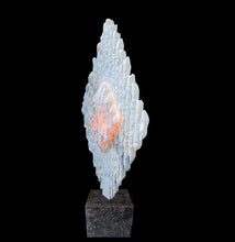 Burning Bush by Marian Sava, White Italian Marble, Sculpture