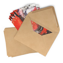 Abstract Postcards (7 pcs)