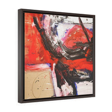 Abstract Square Framed Premium Gallery Wrap Canvas