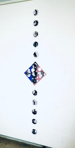 “Plum” by Michiyoshi DEGUCHI, Acrylic , Cotton Cloth , Photo , Plexiglas