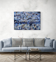 "Into the Blue" by Marie Anne Decamp, Acrylic on Canvas