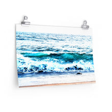 Ocean wave Beach Premium Matte horizontal posters