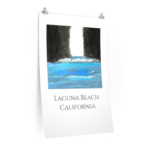 Laguna Beach, California Premium Matte vertical posters