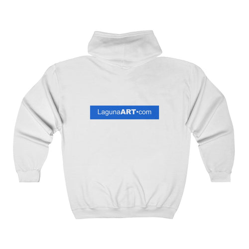 Lagunaart.com Laguna Beach Unisex Heavy Blend™ Full Zip Hooded Sweatshirt