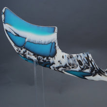 "Nobility- Scimitar" by Dick Ditore, Glass Sculpture