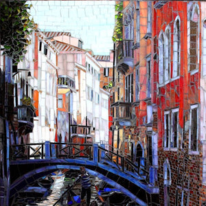 "Morning in Venice" by Sandra Bryant, Glass Mosaic