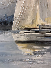 "Whispering Sails" by Christine Holder, Acrylic on Canvas