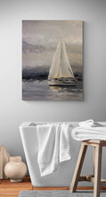 "Whispering Sails" by Christine Holder, Acrylic on Canvas