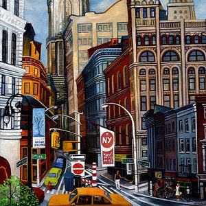 "Springs in NY" by Inga Shteinberg, Oils on Canvas