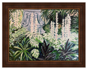 "Hidden Garden" by Julie Mantis, Oil on Canvas