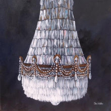 Antique Chandelier by Cheri Miller, Acrylic on Canvas