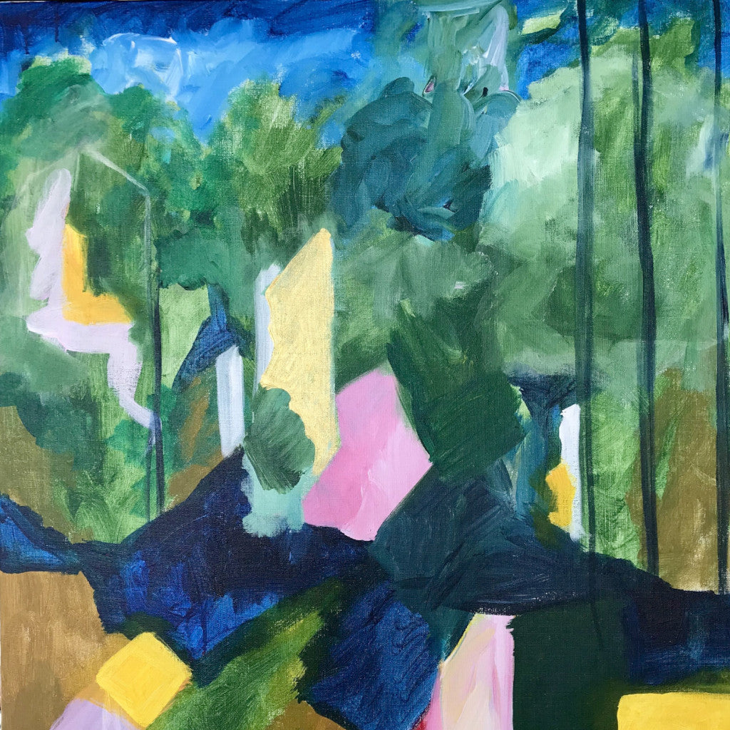 The River by Anna Wilhelmsson, Acrylic on Canvas