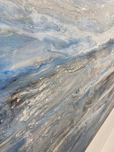 “Break Line” by TOWNLEY, Mixed Media on Canvas
