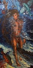 “Under Water “ By Apollo, Acrylic on Canvas