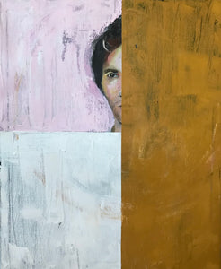 The Male Gaze by Anna Wilhelmsson, Mixed Media on Canvas