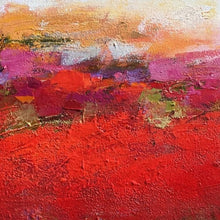 “Far Afield” by Janet Bothne, Acrylic & Mixed Media on Canvas
