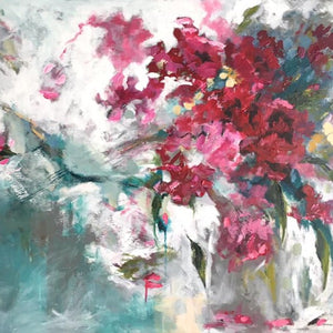 "Emerging Spring" by Jennifer Beaudet, Oil on Canvas