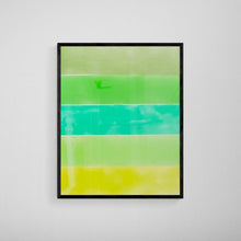 "Green Meadows" by Jessica Leigh, Resin on Canvas