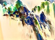 "Blue Mountain" by James Pearce, Giclée on Hard D'Arches Fine Art Paper