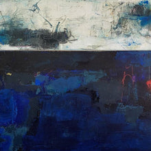 "Go Deep" by Julie Weaverling, Mixed Media on Canvas