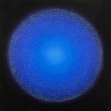 "Blue Planet" by Krystii Melaine, Acrylic on Panel