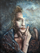 "Under the Skin" by Marz Pacheco, Oil on Gallery Wrapped Canvas