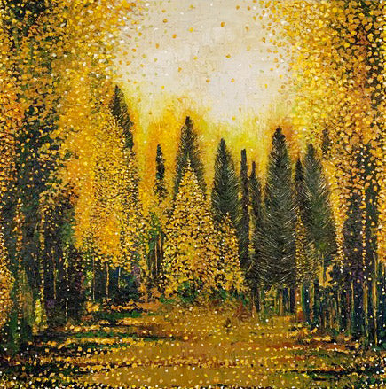 Autumn Beauty by May Attar, Oil on Canvas –  gallery