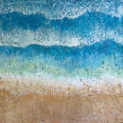 “Shifting Tides” By Juanita D. Holley, Acrylic on Canvas