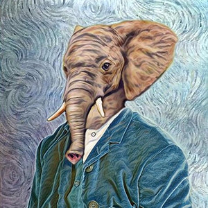 "The Von Gogh" by Jennifer Page, Digital Painting on Aluminum