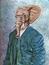 "The Von Gogh" by Jennifer Page, Digital Painting on Aluminum
