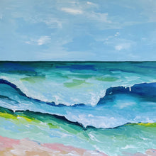 "Life’s A Beach" by Ramona Stelzer, Acrylic on Canvas