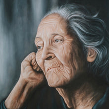 "Grandma" by Renata Bosnjak, Oils on Canvas
