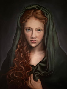 "Angelica" by Renata Bosnjak, Oils on Canvas