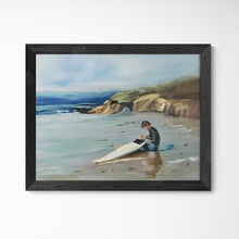 "Beach Kid" by Rosana Ward, Oil on Canvas